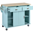 Carrello da cucina con piano d'appoggio ribaltabile in legno di gomma, anta scorrevole a scomparsa con altezza regolabile