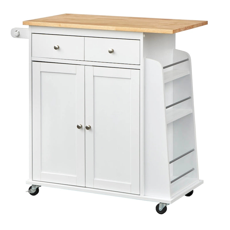 Carrello da cucina bianco