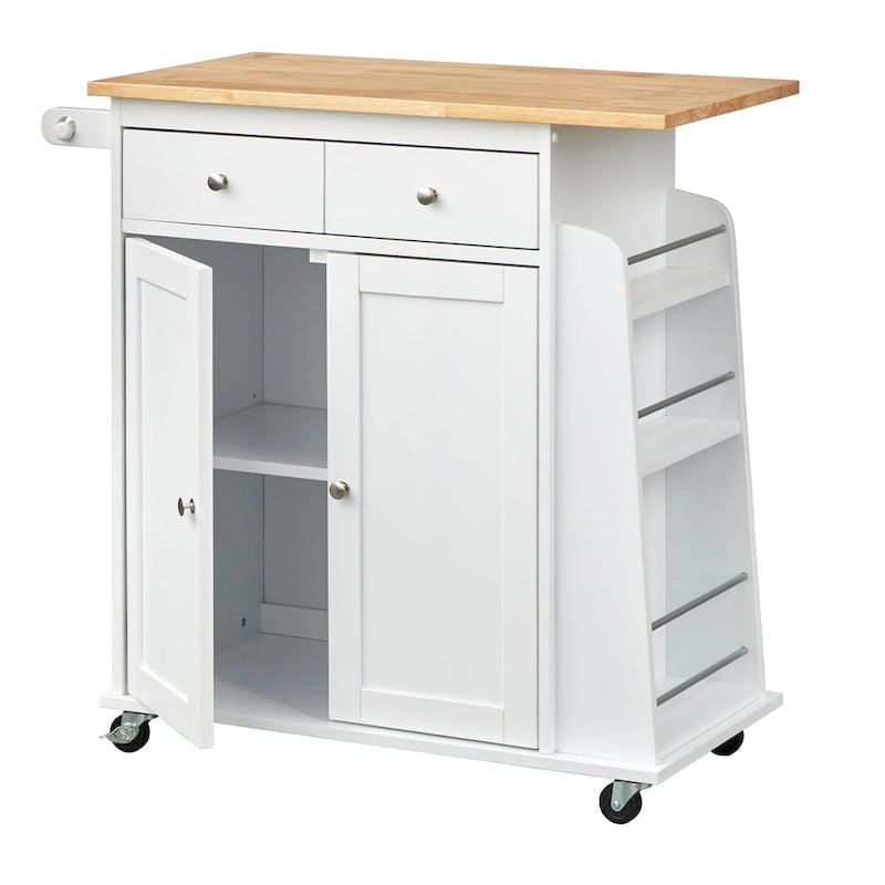 Carrello da cucina bianco