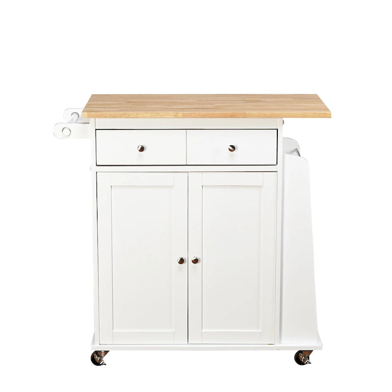 Carrello da cucina bianco