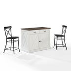 Isola cucina con sgabelli - 50p x 47.75l x 36.25h