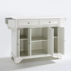 Isola/Carrello da cucina con ripiano in granito - 51,5L x 18P x 36A