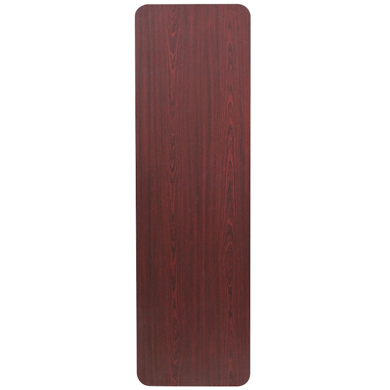 Tavolo pieghevole rettangolare in laminato ad alta pressione per formazione da 60 pollici - 60D x 18L x 30A