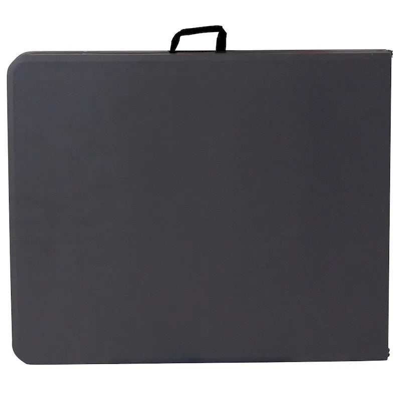 Tavolo pieghevole in plastica per banchetti ed eventi, 30L x 72P, con maniglia per il trasporto - 72P x 30L x 29A