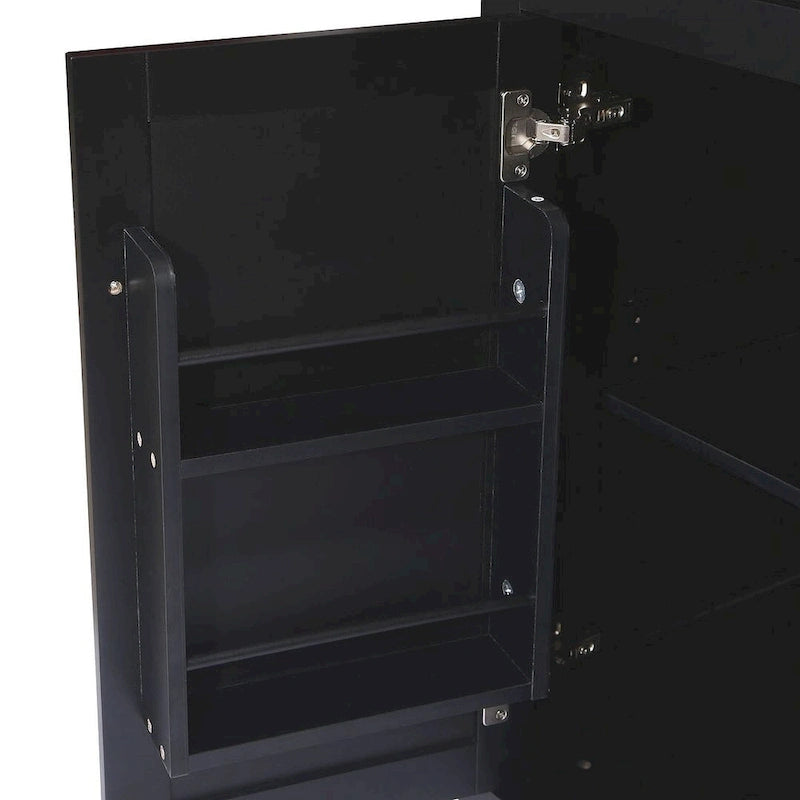 Carrello da cucina con isola con ruote a ribalta, Scaffali portaoggetti