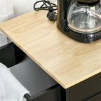 Isola cucina mobile con contenitore