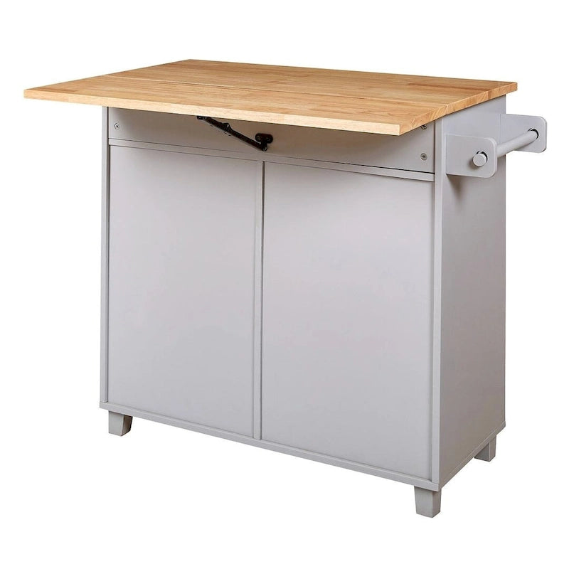 Carrello da cucina con rotelle, cassetto e ripiani portaoggetti