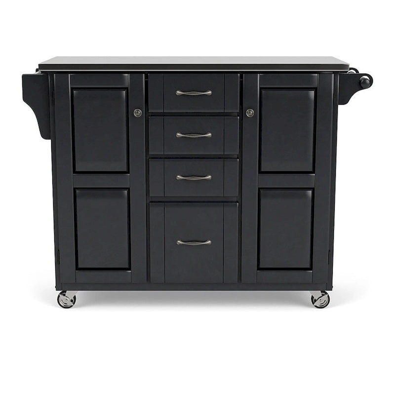 Carrello da cucina nero