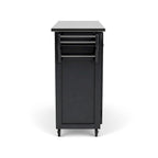 Carrello da cucina nero